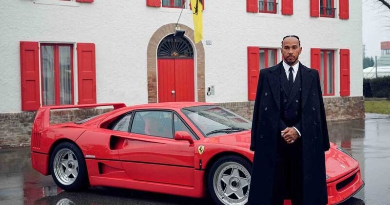 Il grande entusiasmo per Lewis Hamilton alla Ferrari